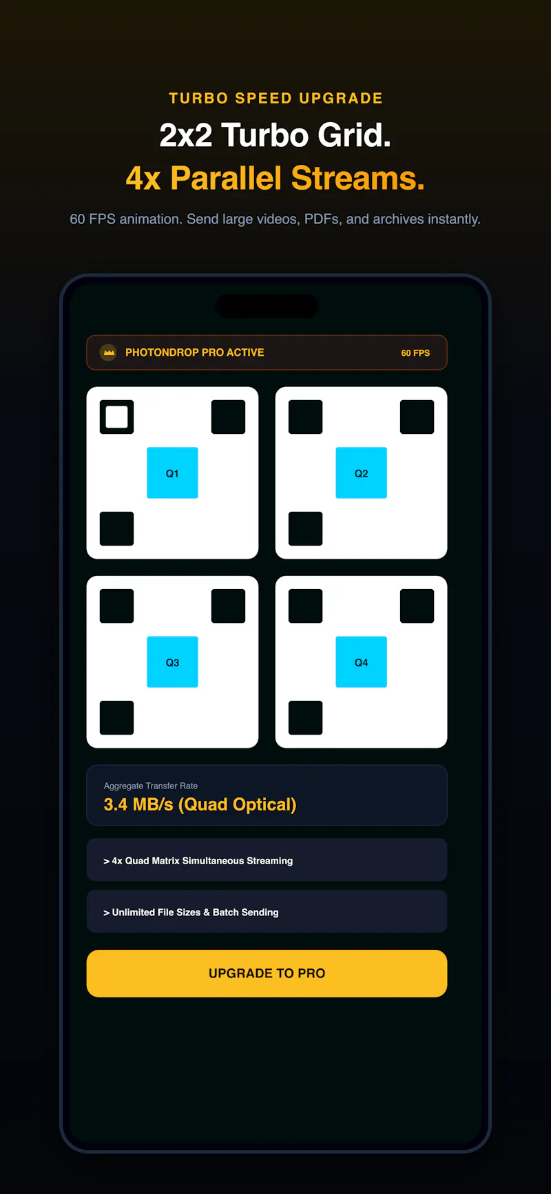 PhotonDrop: Air-Gapped Transfer screenshot 4