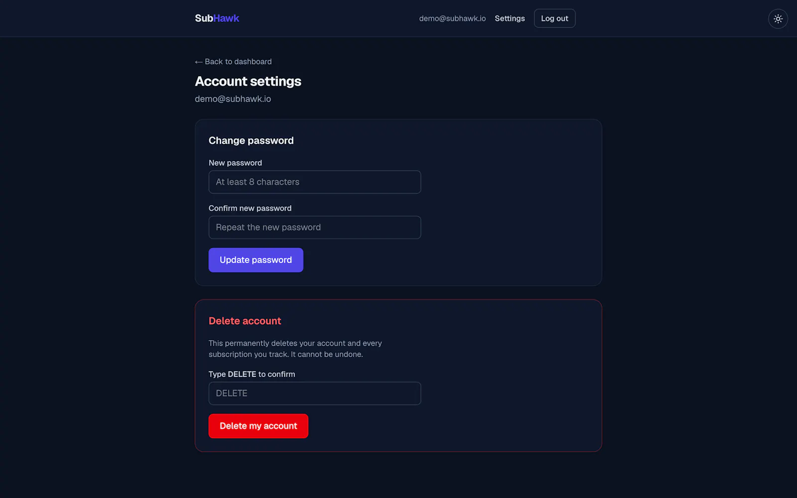 SubHawk screenshot 3
