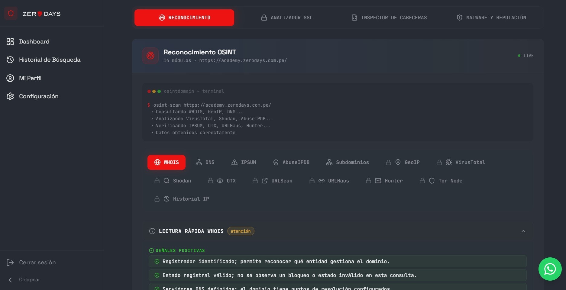 OSINTDomain gallery image