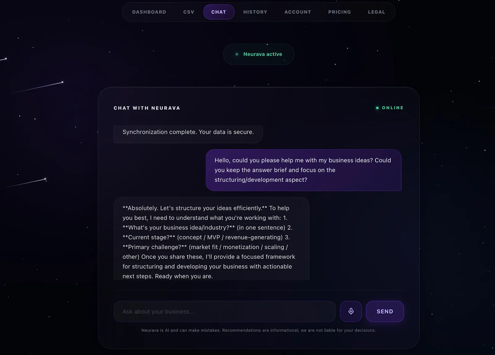 NEURAVA  screenshot 3