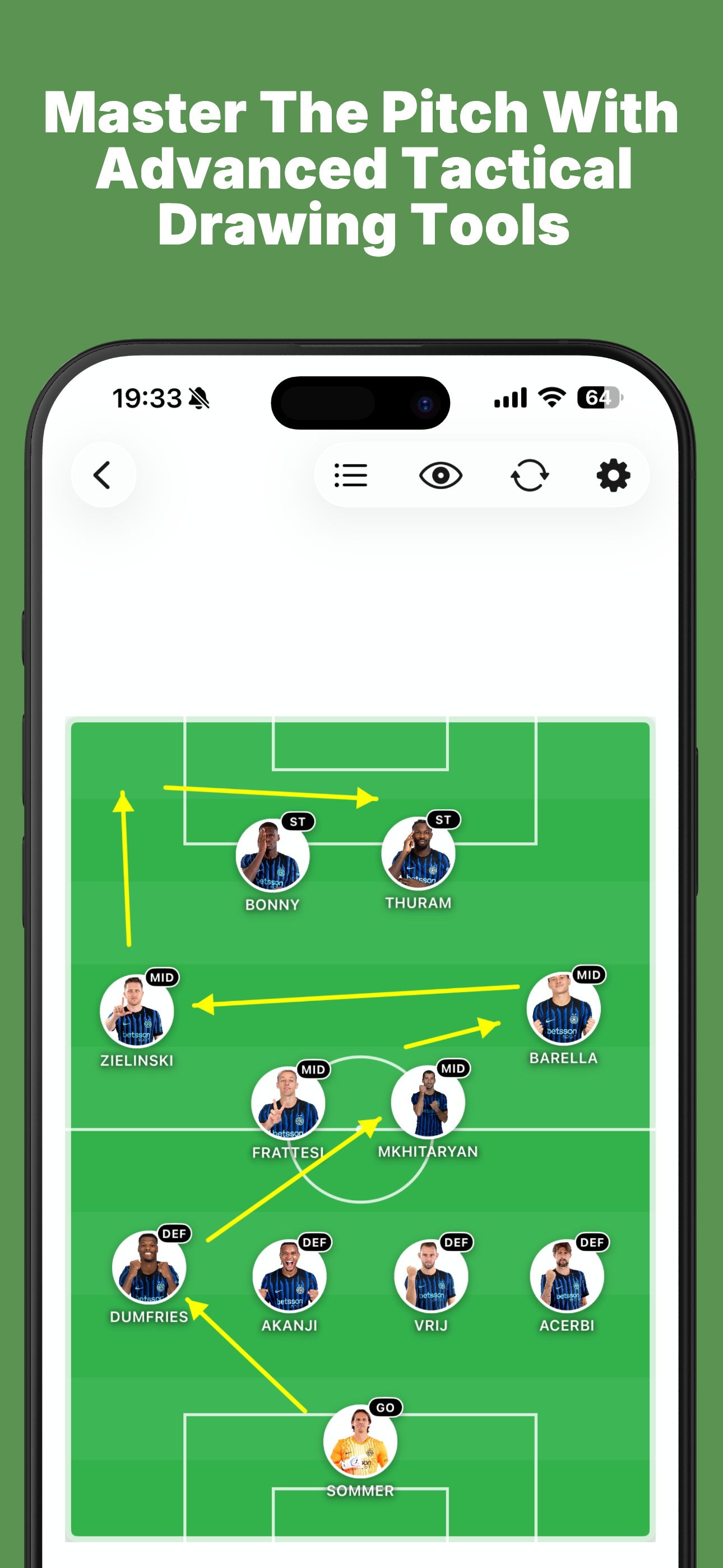 Elite Soccer Lineup - Tactico gallery image