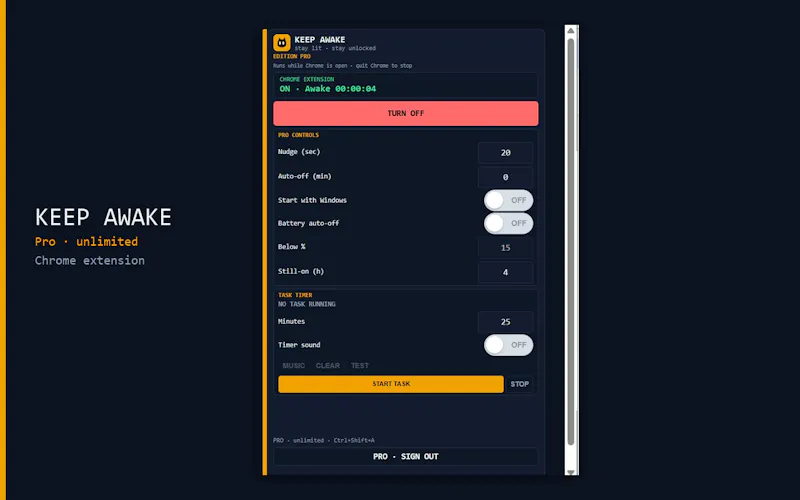 Keep Awake screenshot 4
