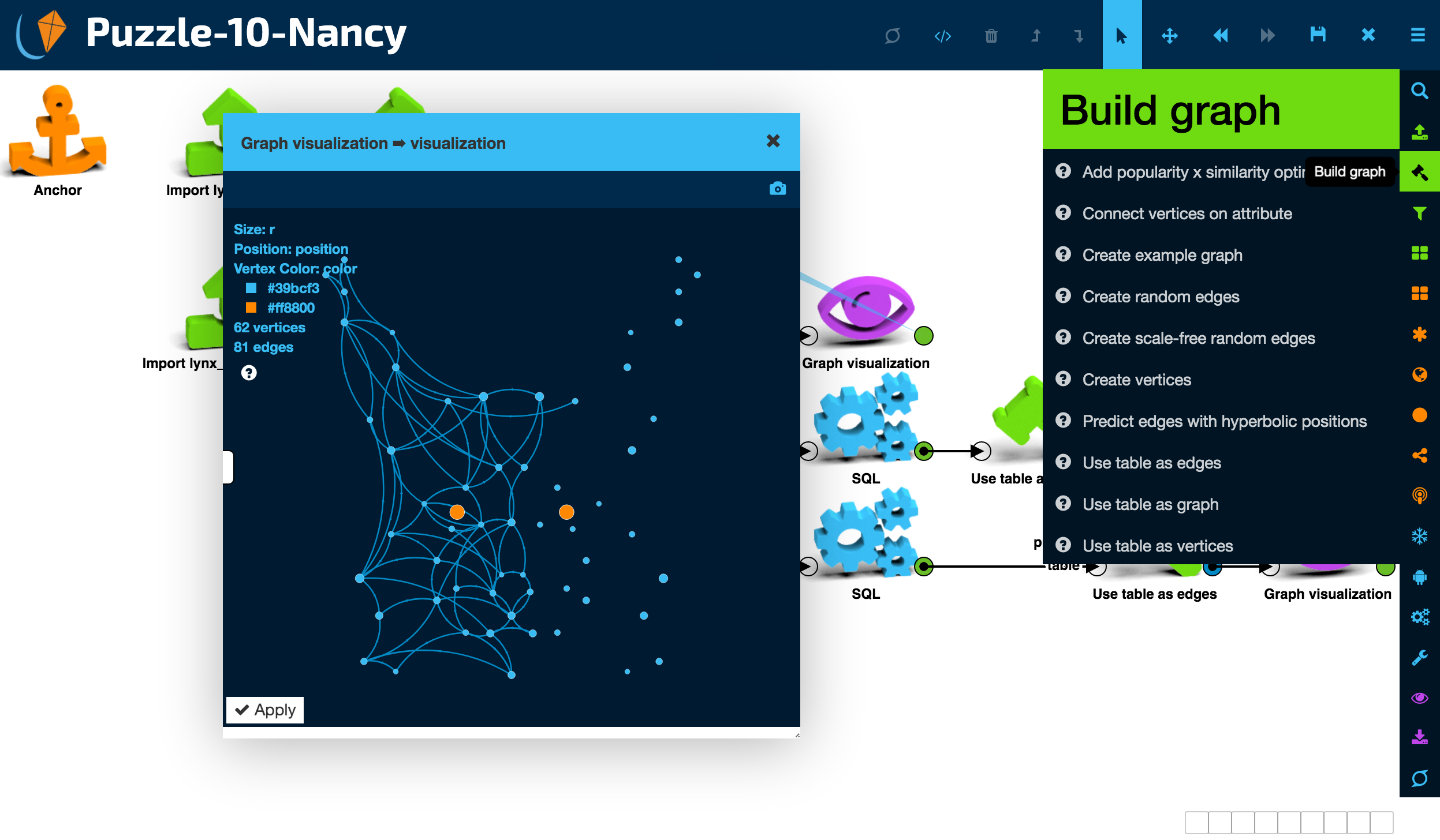 LynxKite gallery image