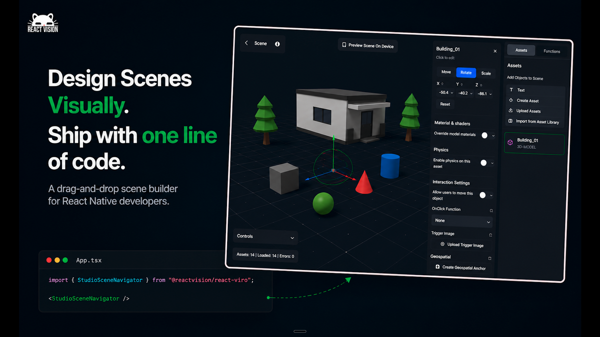 ReactVision Studio gallery image