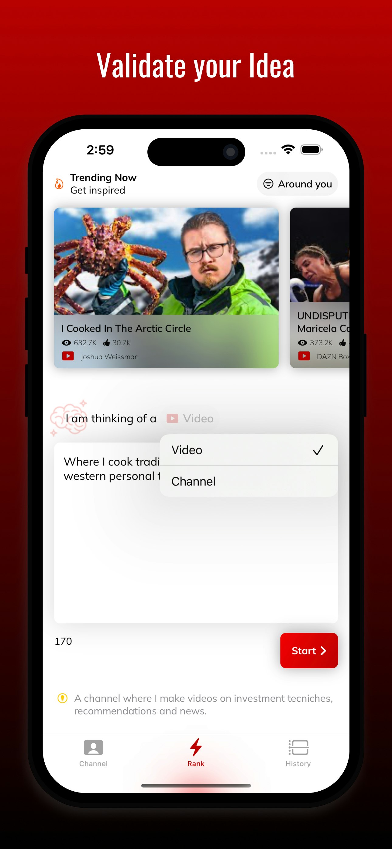 RankU - YouTube Creator Tool - Creativity and productivity app for YouTubers media 4