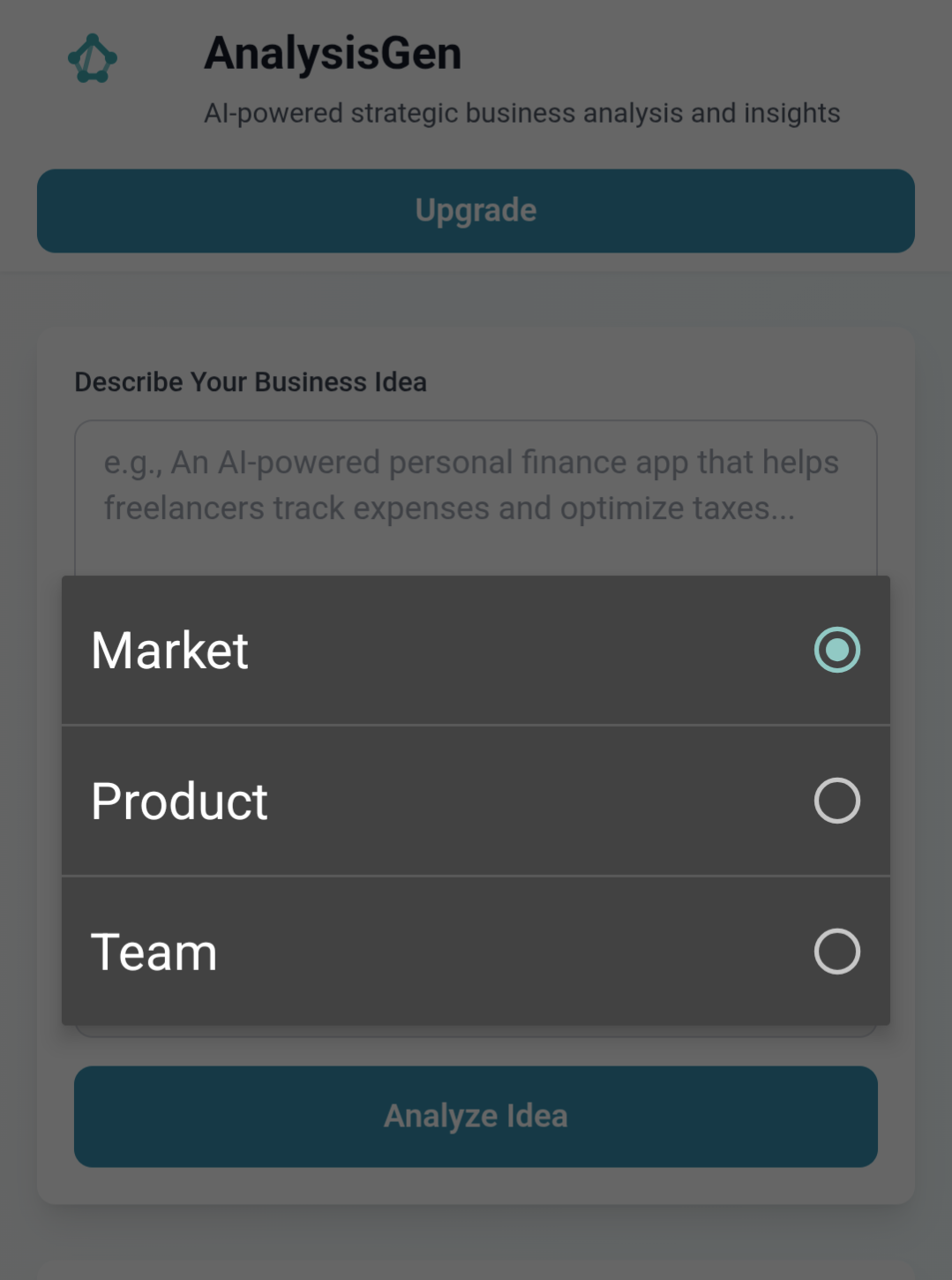 AnalysisGen gallery image