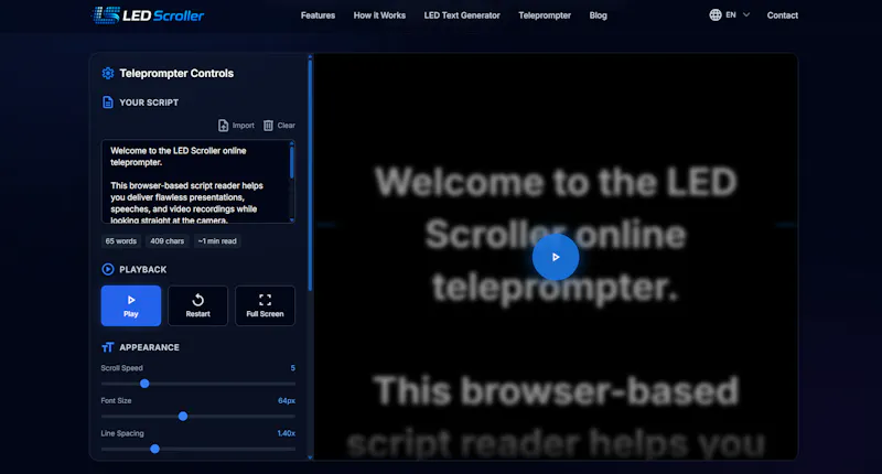 LED Scroller screenshot 3