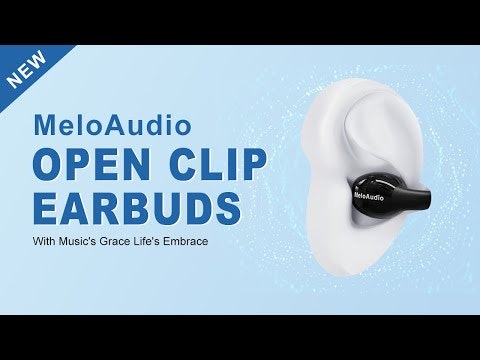 MeloAudio Open clip earbuds gallery image
