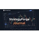 StrategyForge Journal - Product Hunt launch logo and brand identity