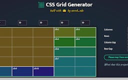 CSS Grid Generator media 2