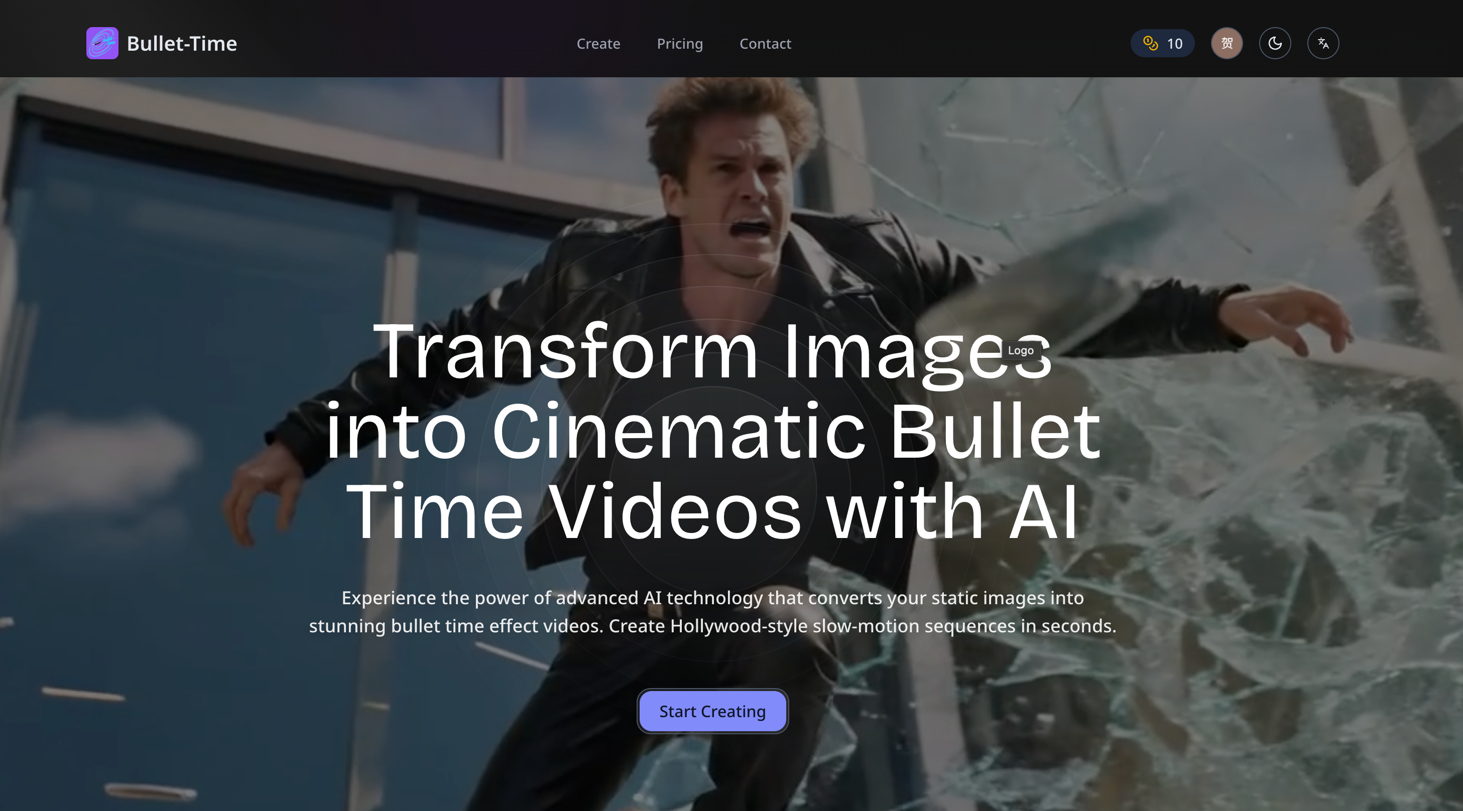 Video di AI Bullet-Time - Generatore di video di Bullet Time basato sull'intelligenza artificiale media 1