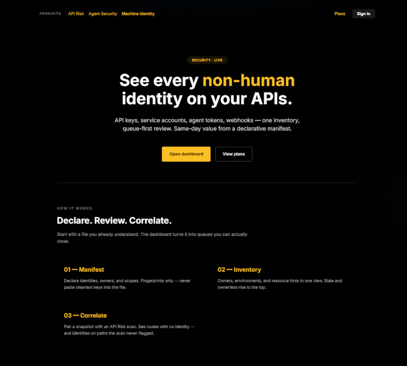 Machine Identity screenshot 1