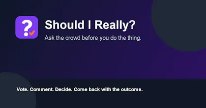 Should I Really? gallery image