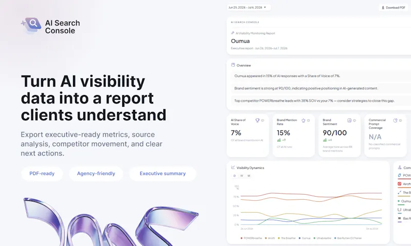 AI Search Console screenshot 8