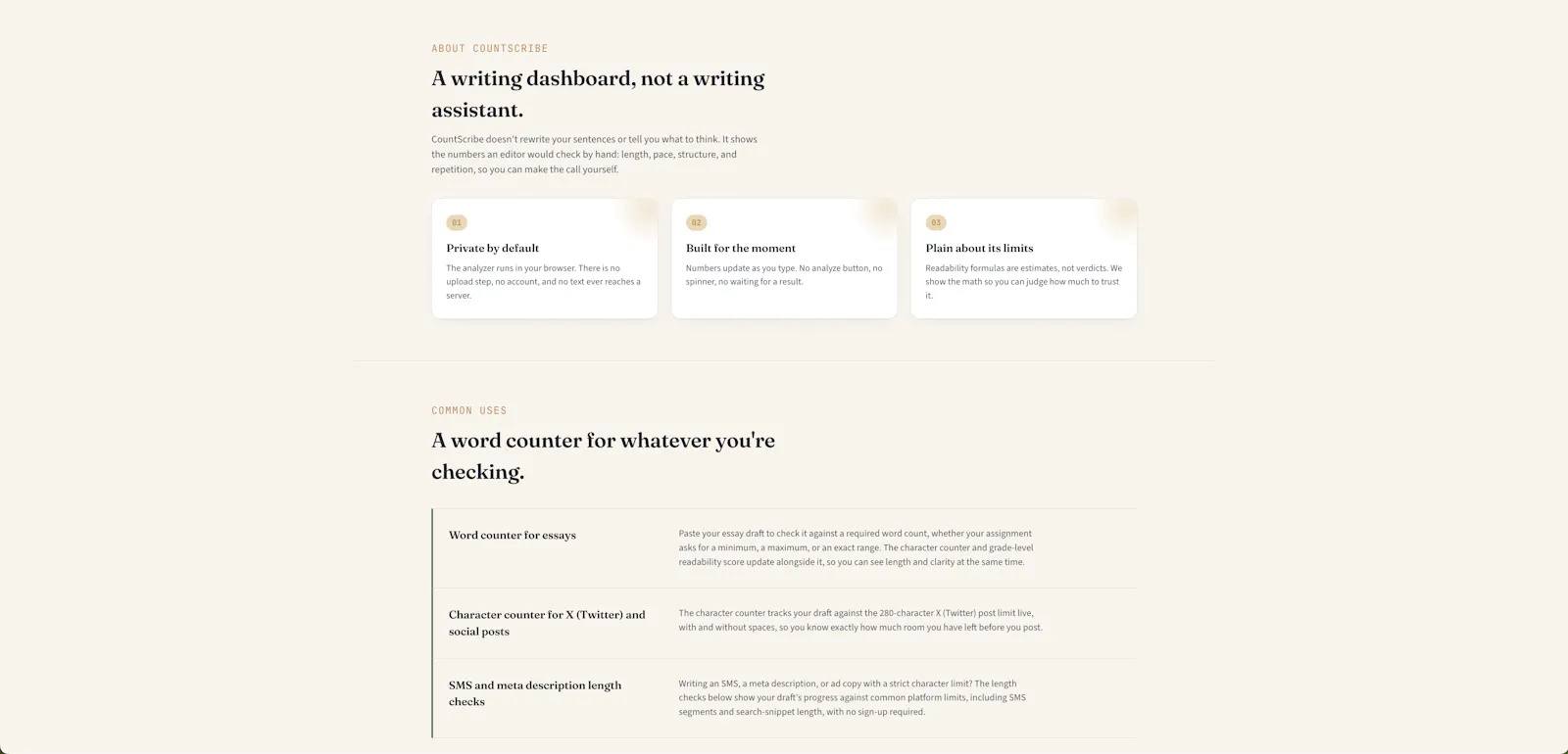Count Scribe screenshot 4