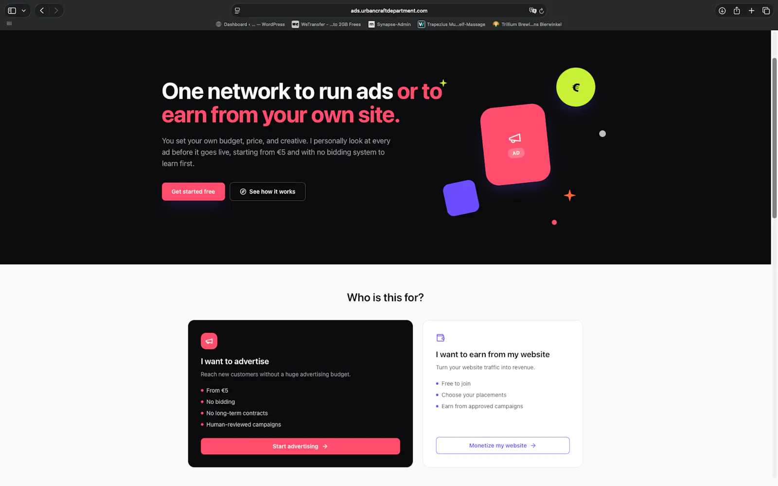 UCD Ads Network screenshot 1