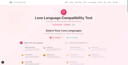 Love Language Compatibility Test gallery image