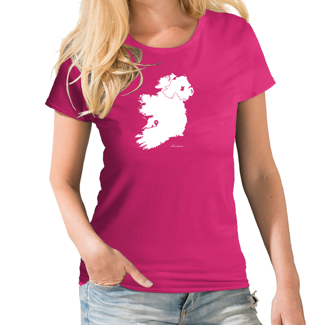 Map T-shirt - Personalised to your Location gallery image