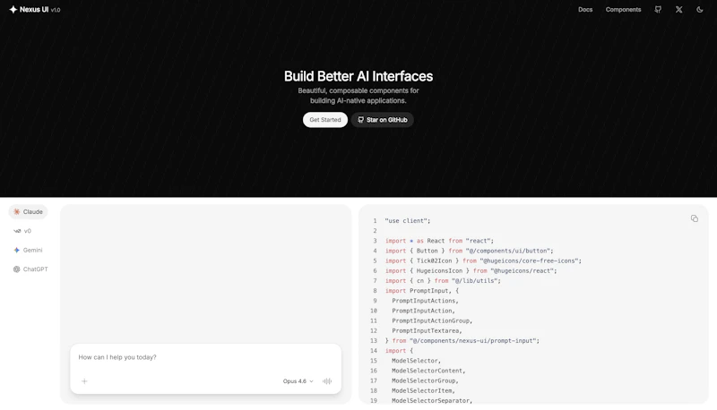 Nexus UI screenshot 3
