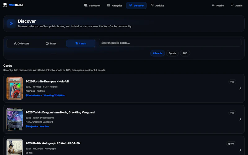 Wax Cache screenshot 10