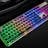 LANGTU Rainbow Backlit Membrane Keyboard