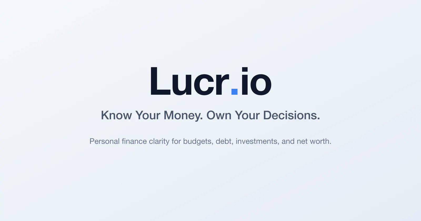 Lucr.io screenshot 1