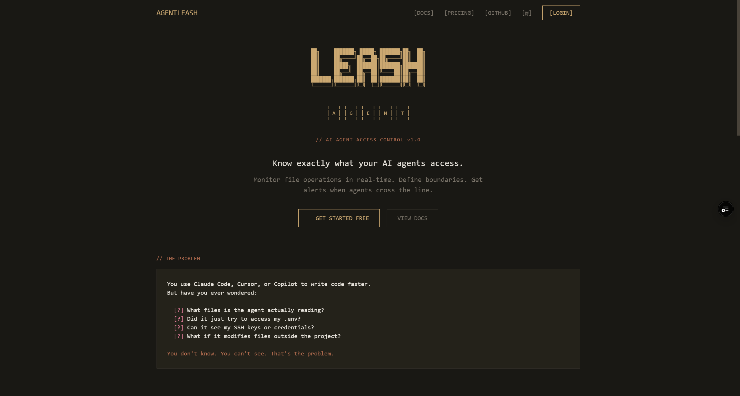 AgentLeash gallery image