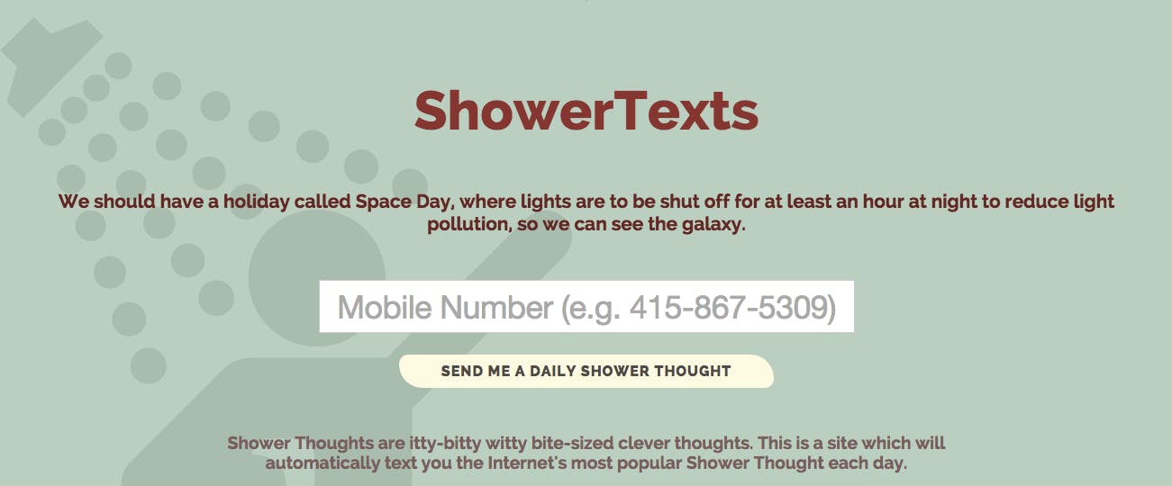 Shower Texts media 2