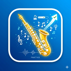 SAX PRO - Product Hunt launch logo and brand identity