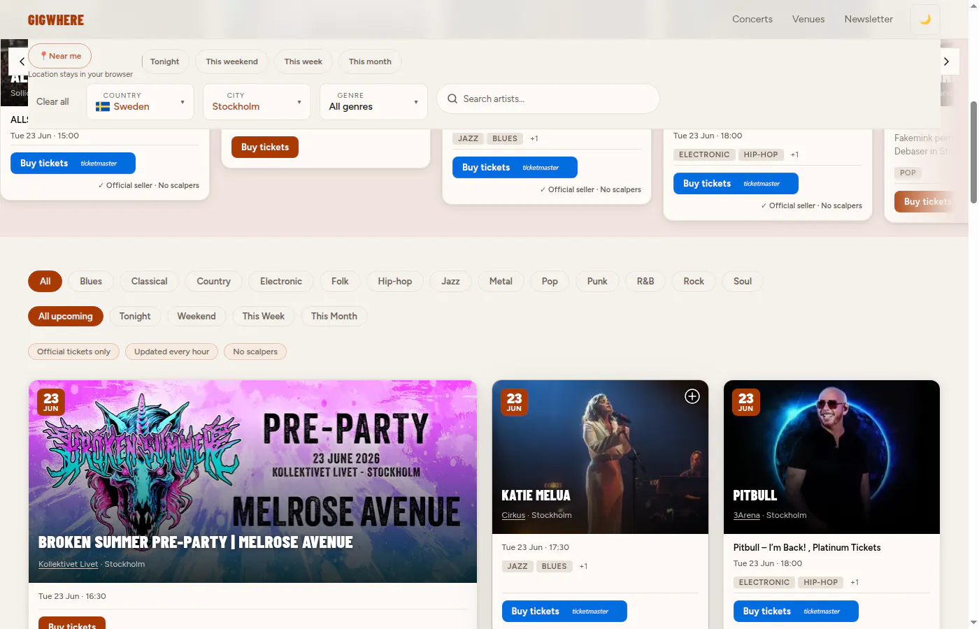 GigWhere gallery image