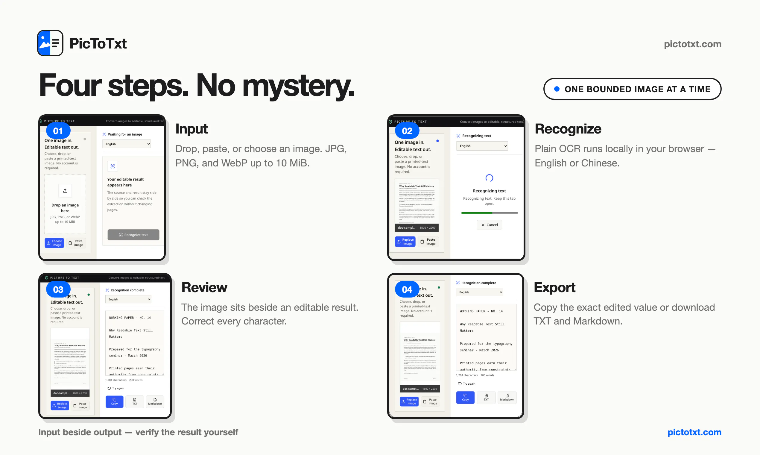PicToTxt gallery image