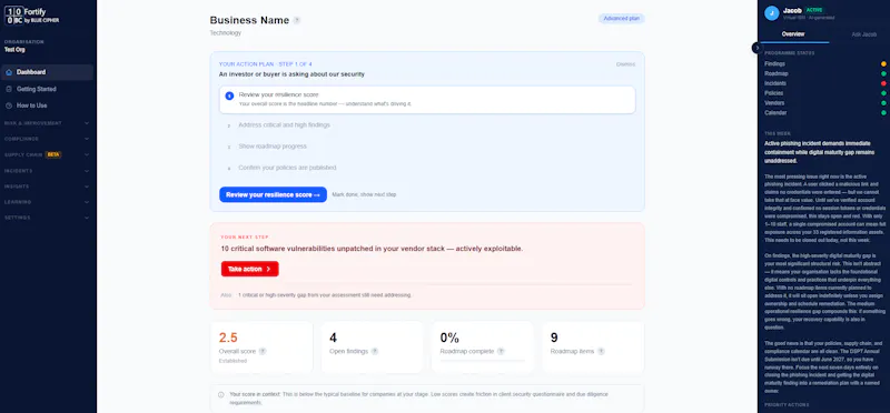 Fortify by Blue Cipher screenshot 3