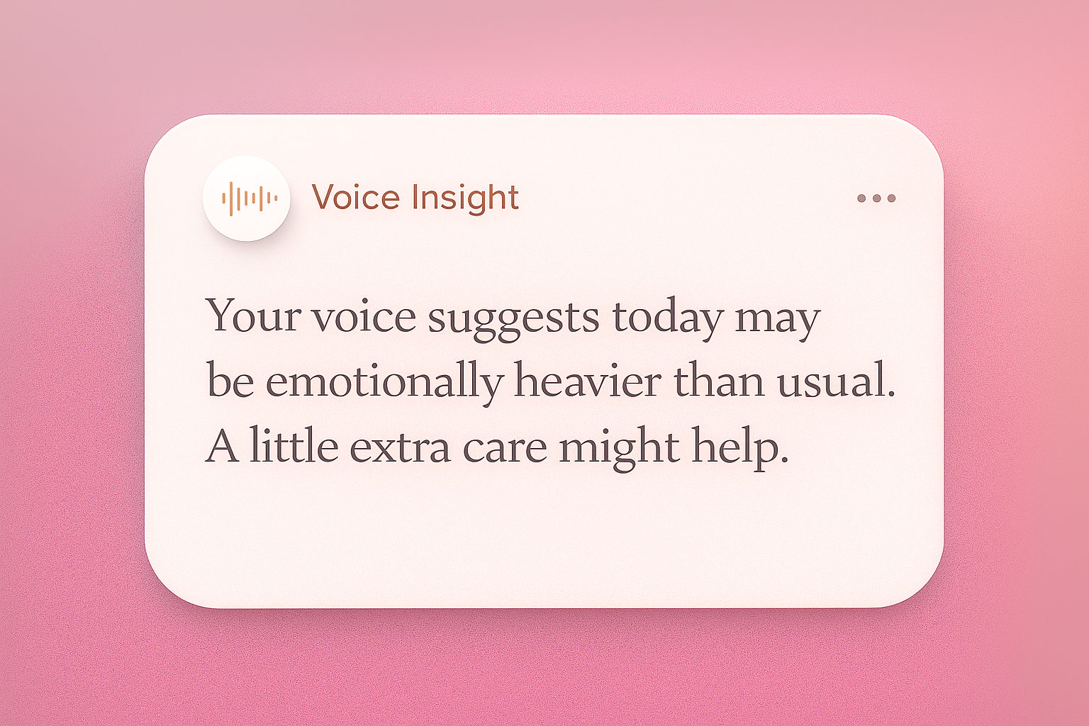 Maternal Voice AI Engine gallery image