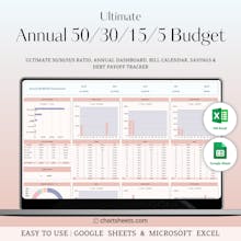 Yearly Budget Template Excel & Sheets gallery image