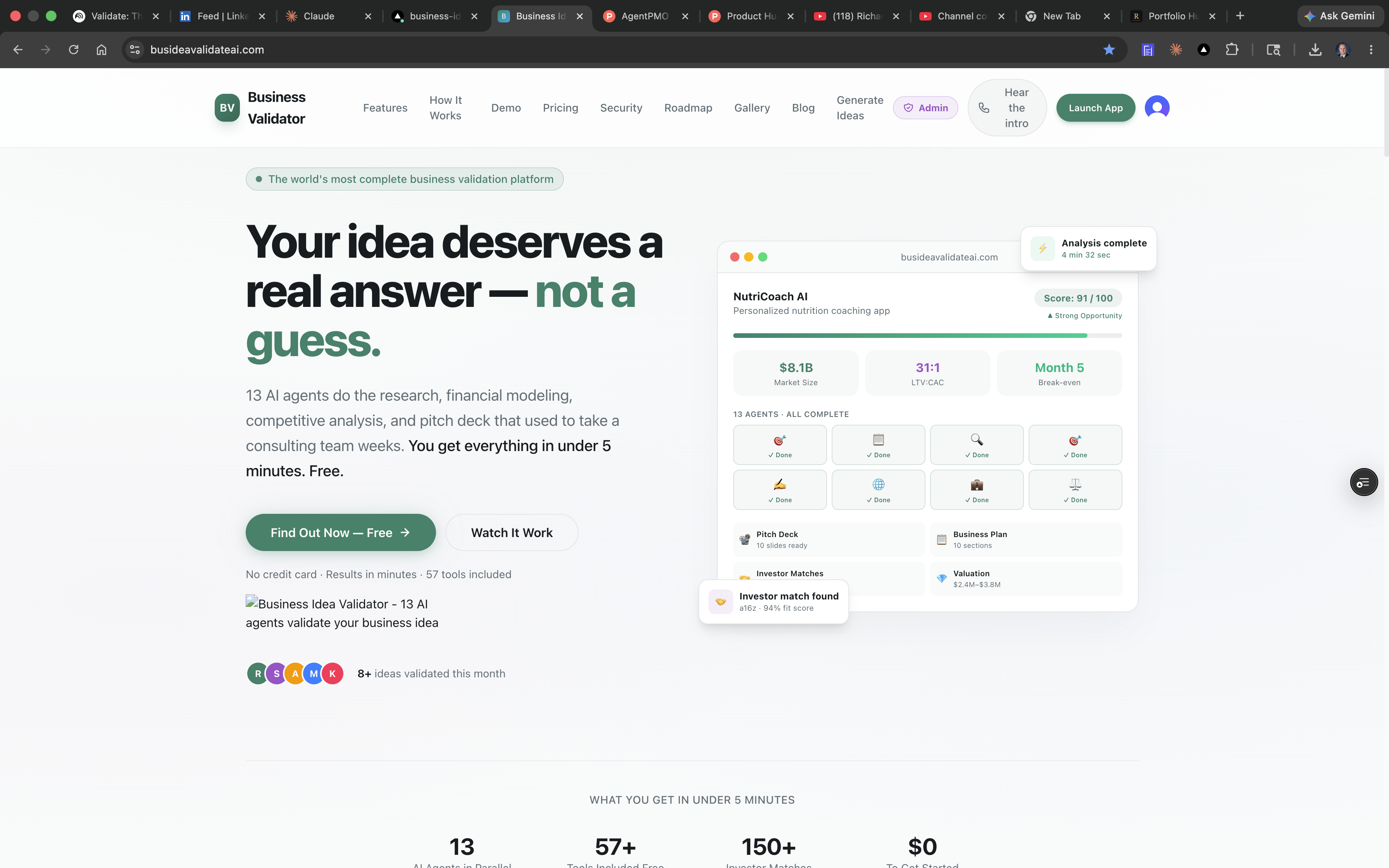 Business Idea Validator gallery image