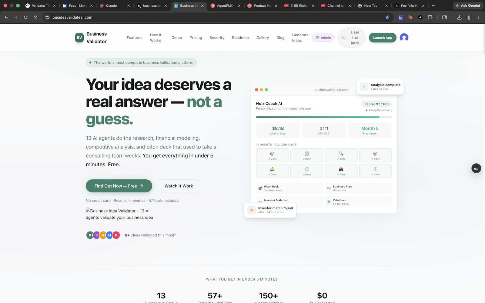 Business Idea Validator screenshot 2