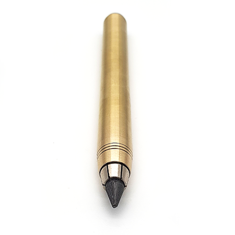 A Designer's Brass Clutch Pencil.