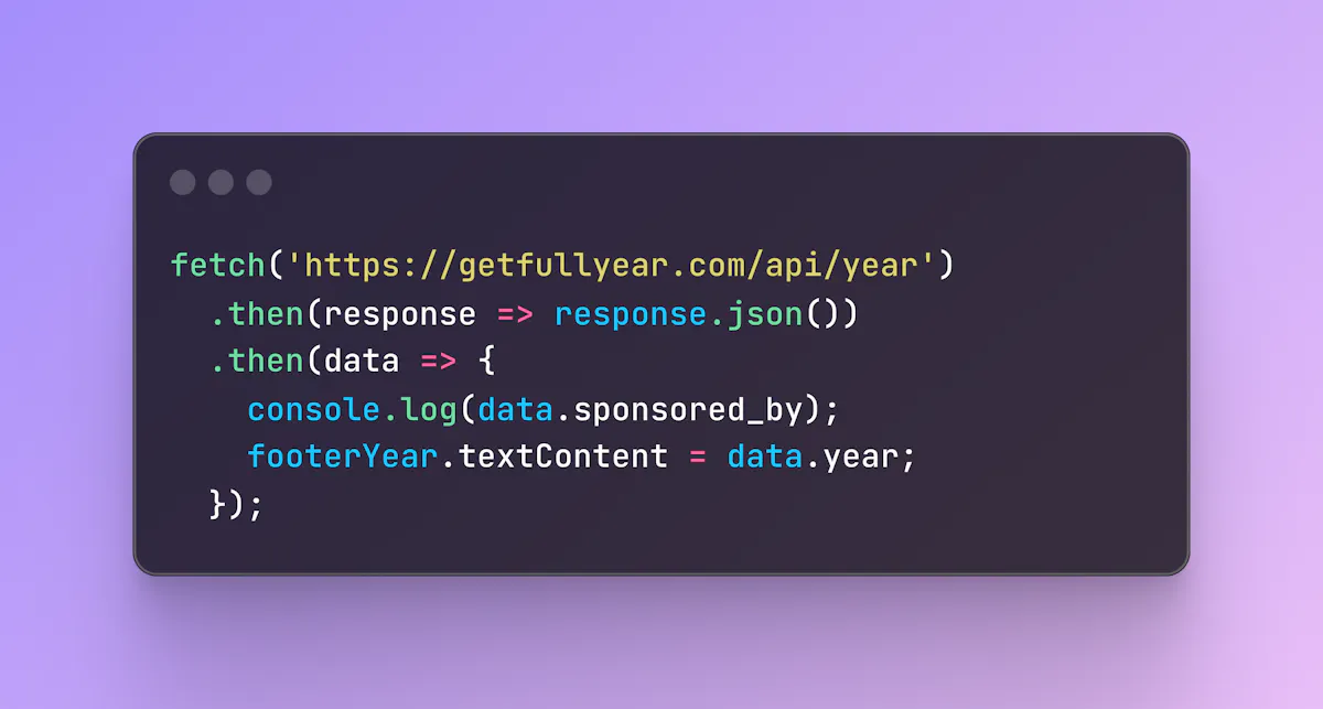 Never Have Outdated Footer Dates Again