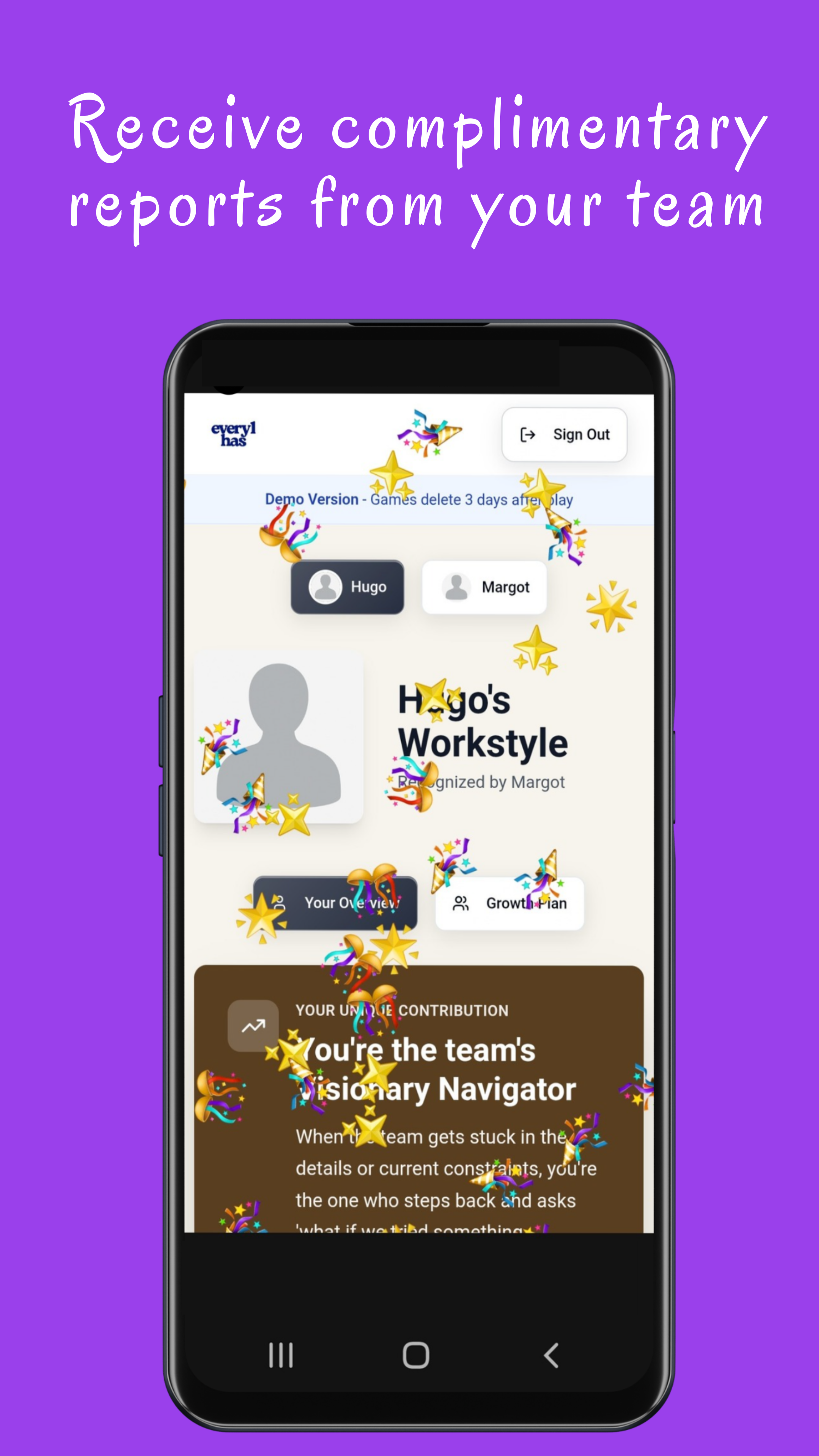 every1has - team engagement building app gallery image
