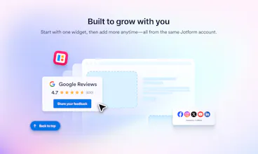 Jotform Website Widgets gallery image