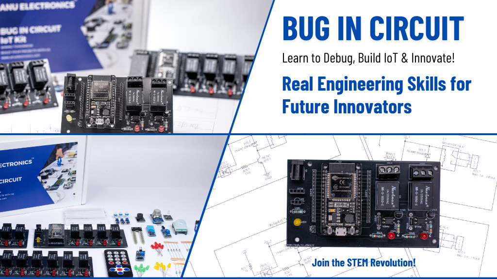 Bug in Circuit – IoT... logo