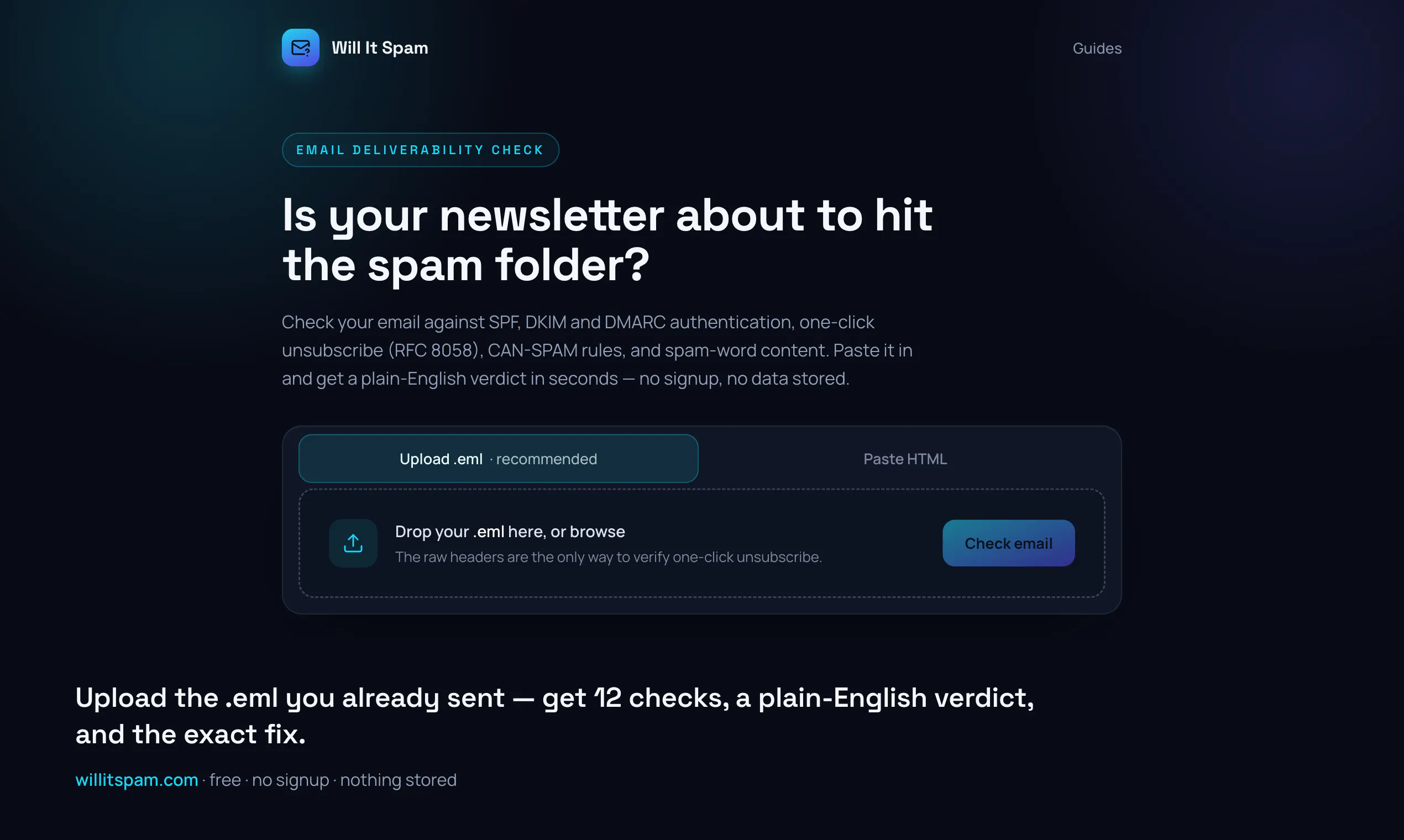 Will It Spam gallery image