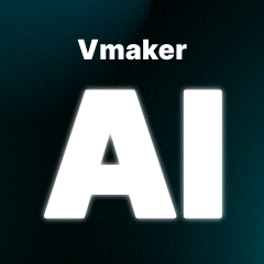 Vmaker AI Video Editor logo