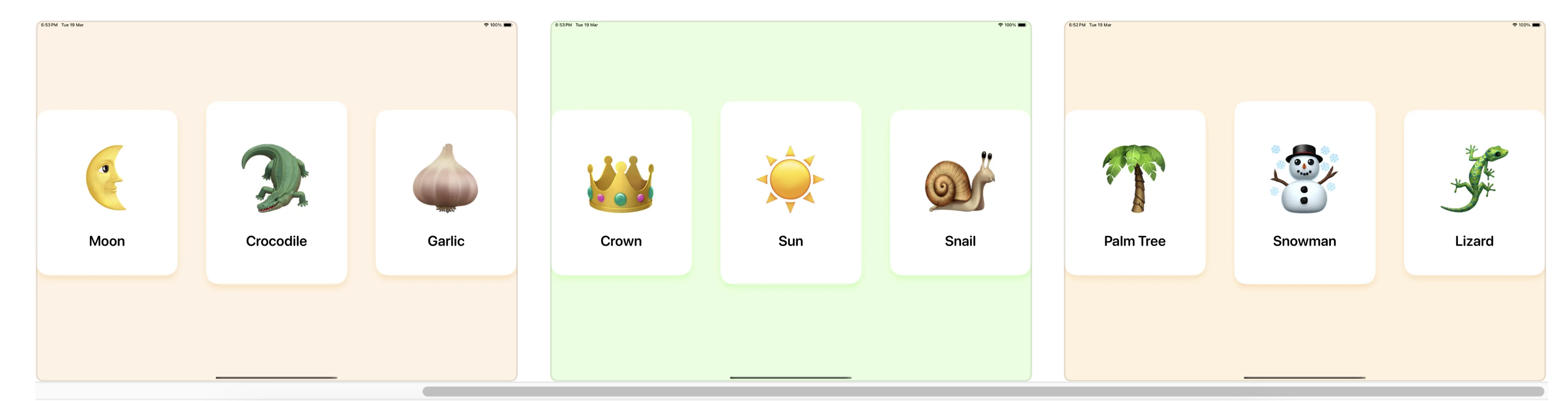 Flashcards: Primeras palabras para niños media 1