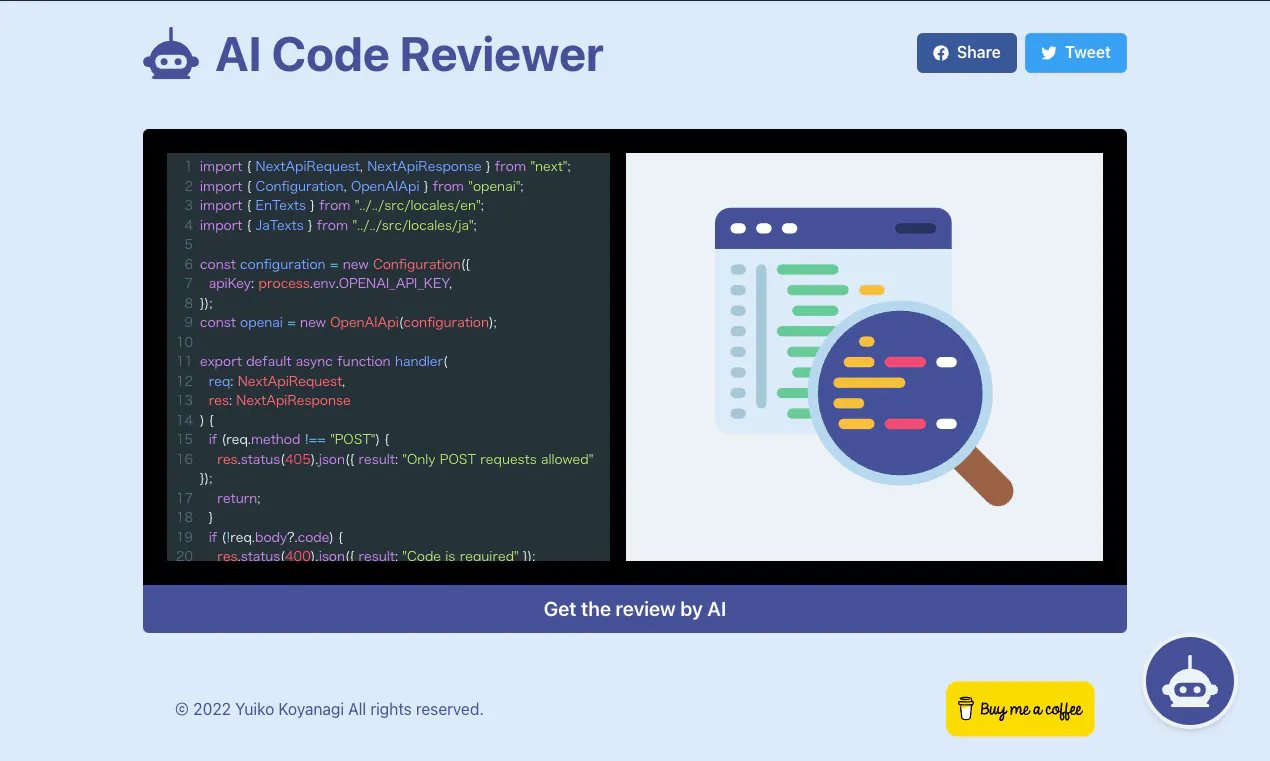 AI Code Reviewer: AI reviews your code | Product Hunt