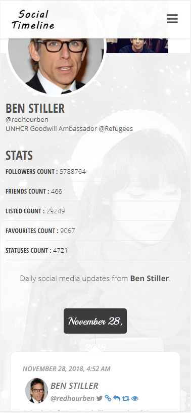 Social Timeline gallery image