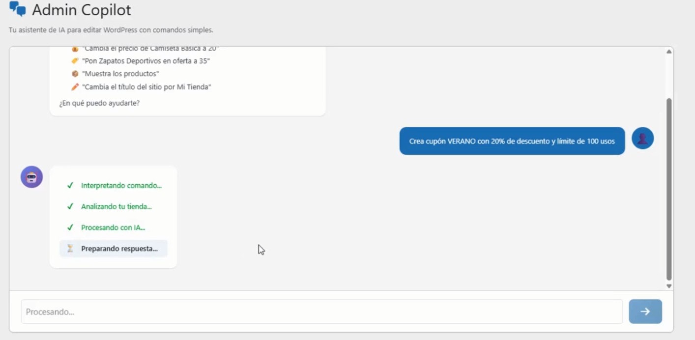 Admin Copilot gallery image