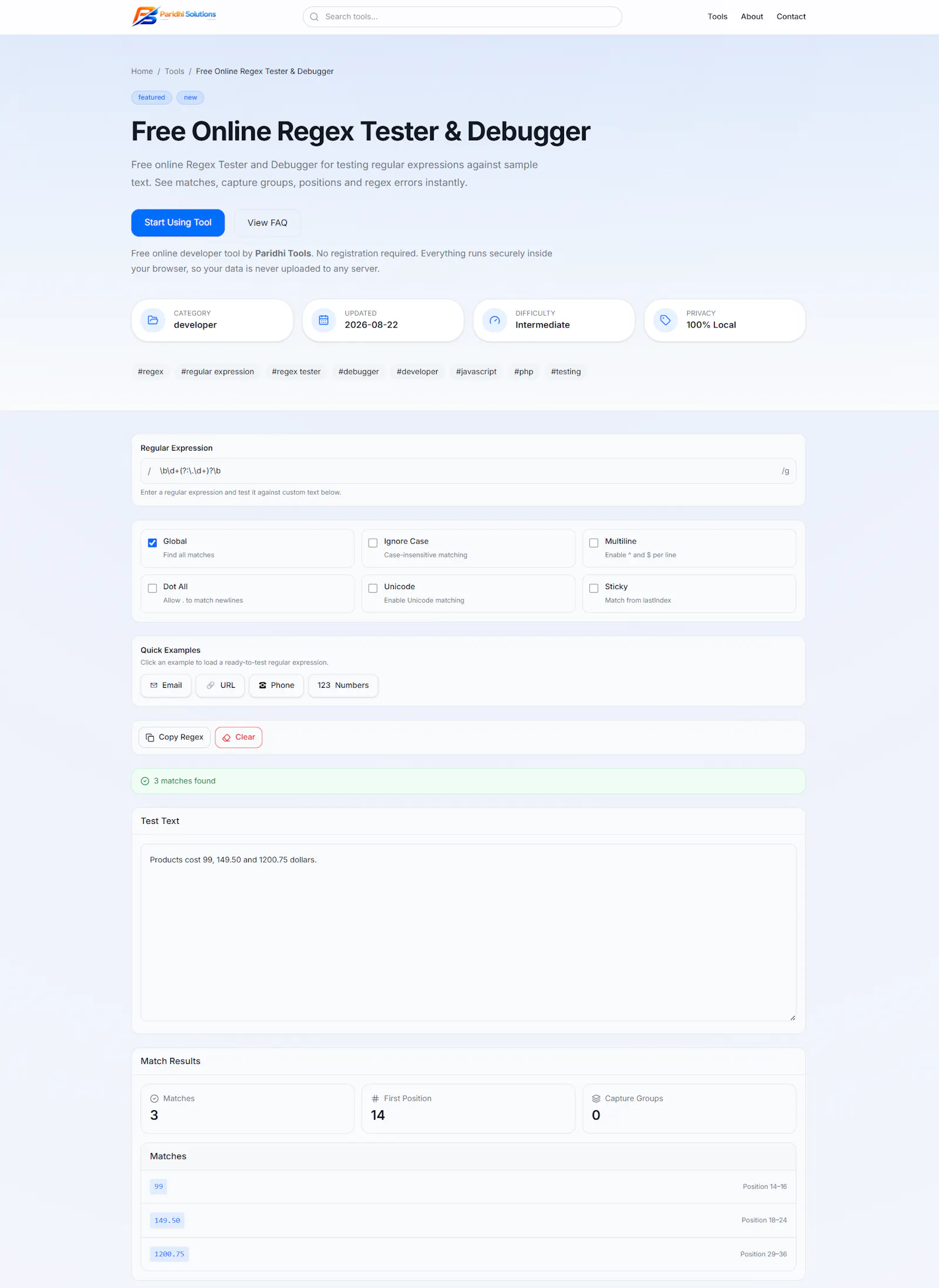 Paridhi Tools screenshot 2