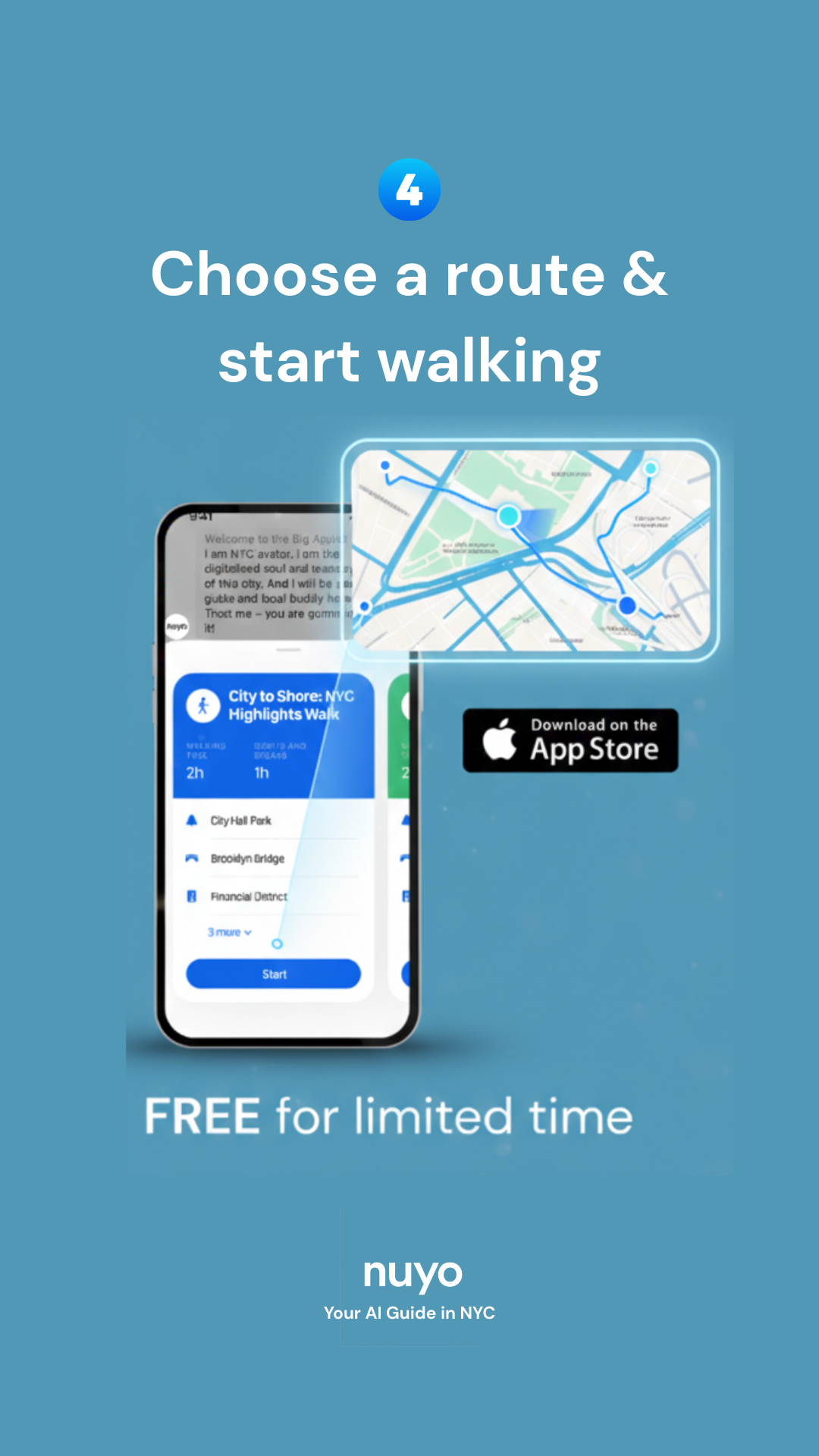 Nuyo: Your AI guide in Manhattan - Screenshot 5 showing product features and functionality