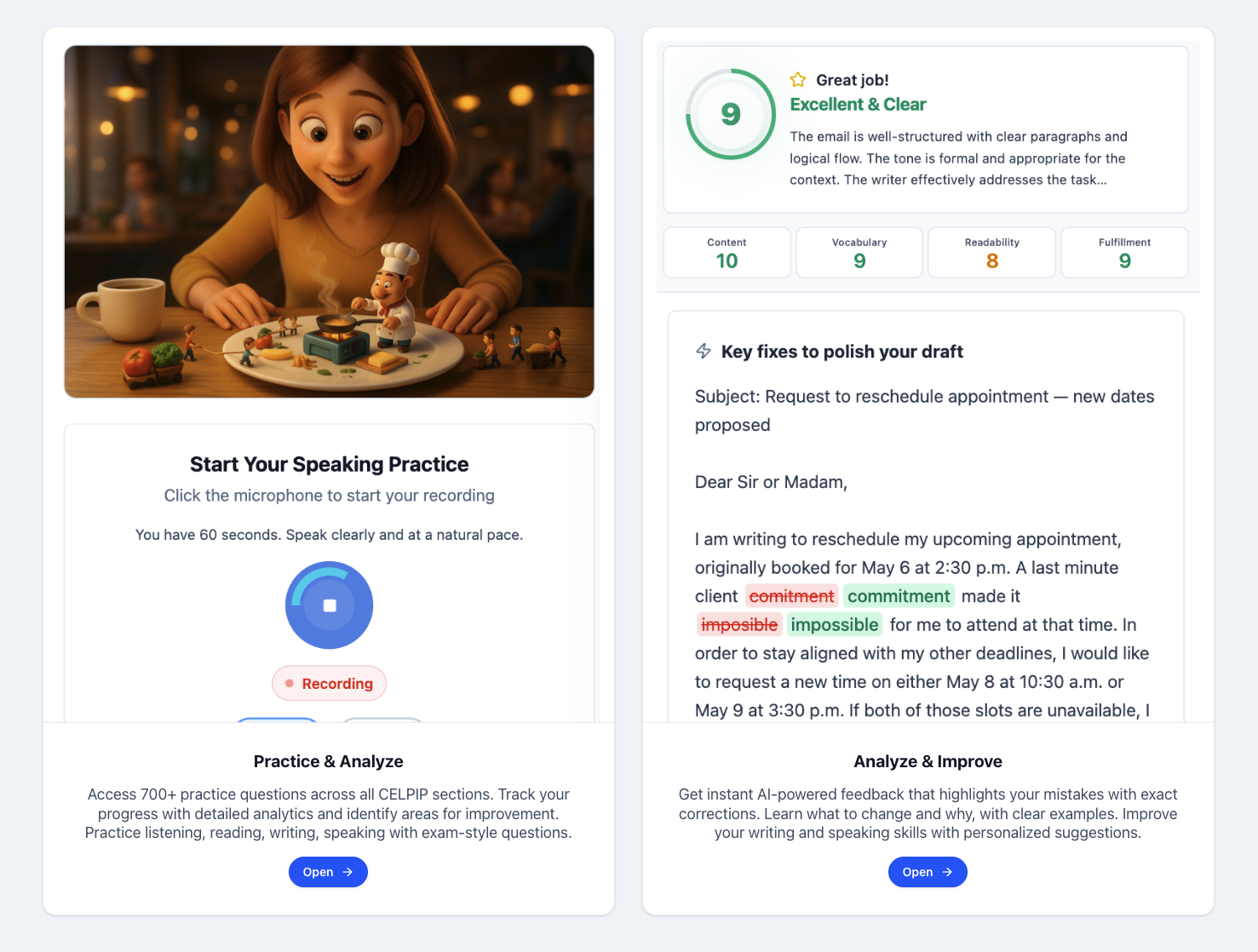 CELPTips - Main product screenshot demonstrating key features and user interface